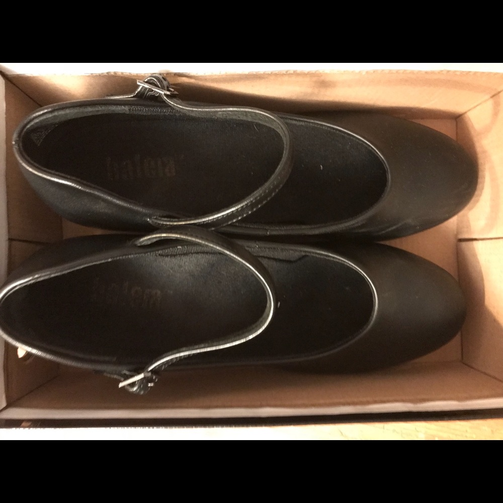 Almost new character dance shoes by Bakers